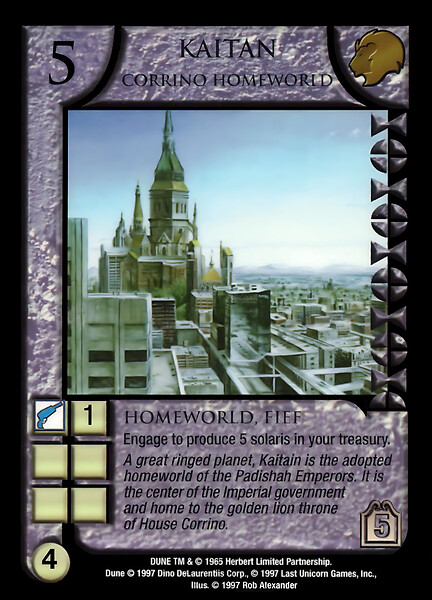 Kaitan, Corrino Homeworld